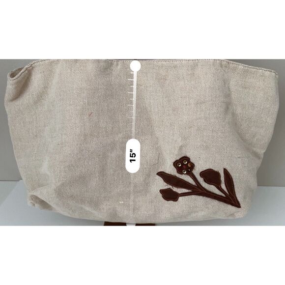 Nine West Jute Boho Tote bag - Picture 7 of 9